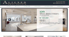 Desktop Screenshot of alignednyc.com