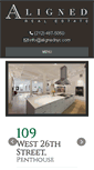 Mobile Screenshot of alignednyc.com